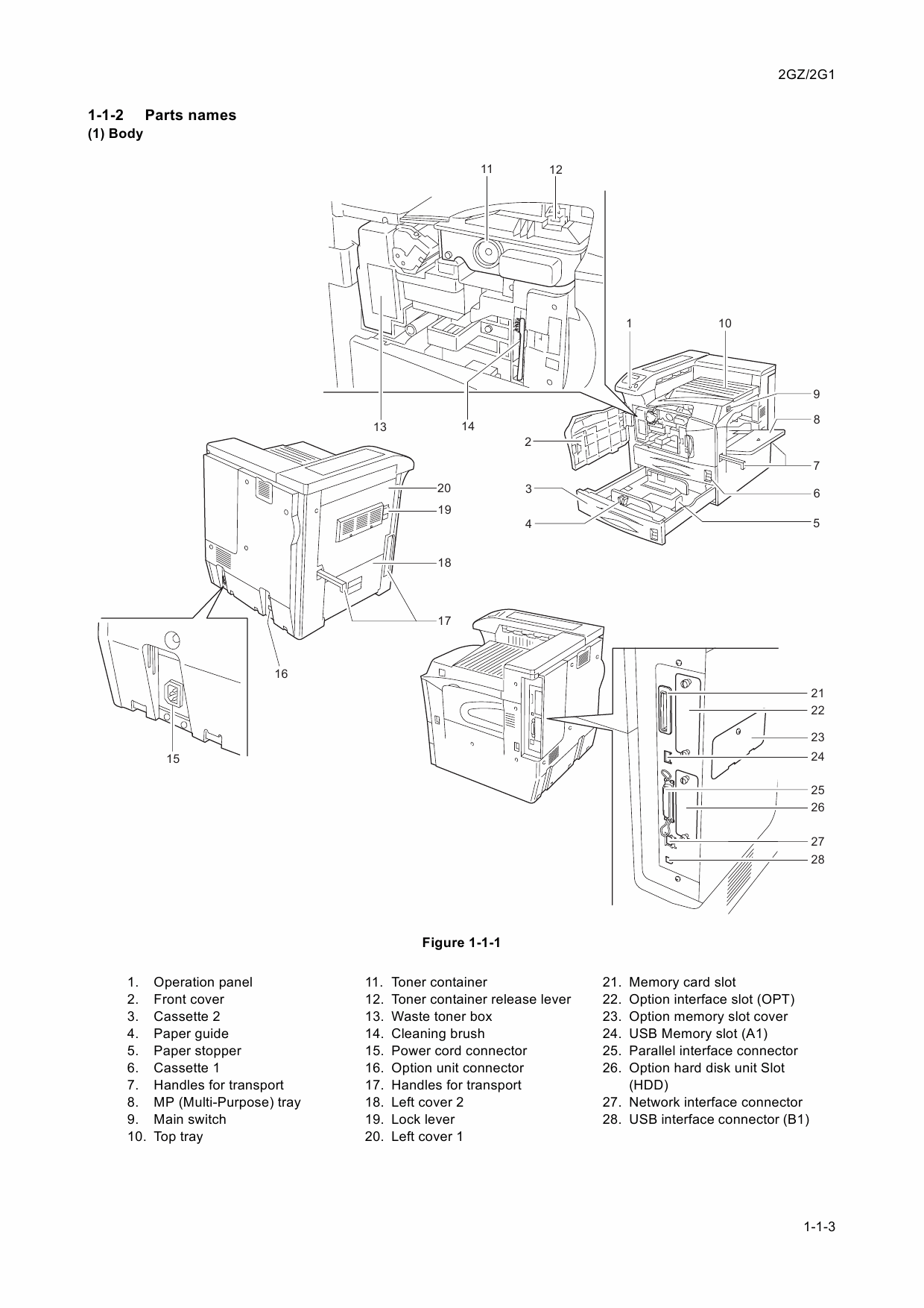 KYOCERA LaserPrinter FS-9130DN 9530DN Parts and Service Manual-2